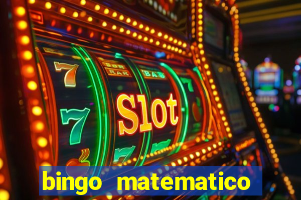 bingo matematico para ensino medio